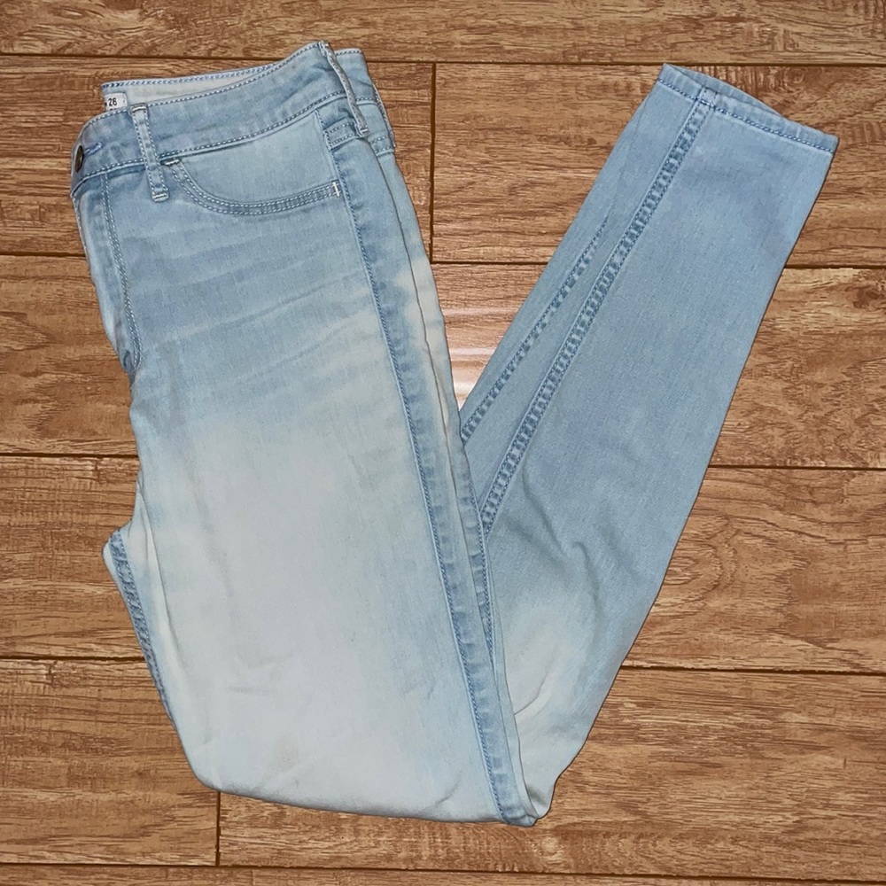 Hollister Light Blue Skinny Jeans